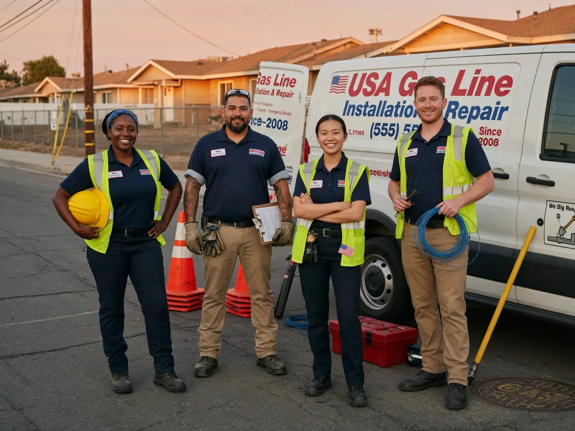 Gas Line Installation company in Denison, KS
